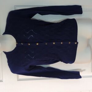 ❤️‍🔥❤️‍🔥talbots petites Sweater Navy Blue 💙 SP